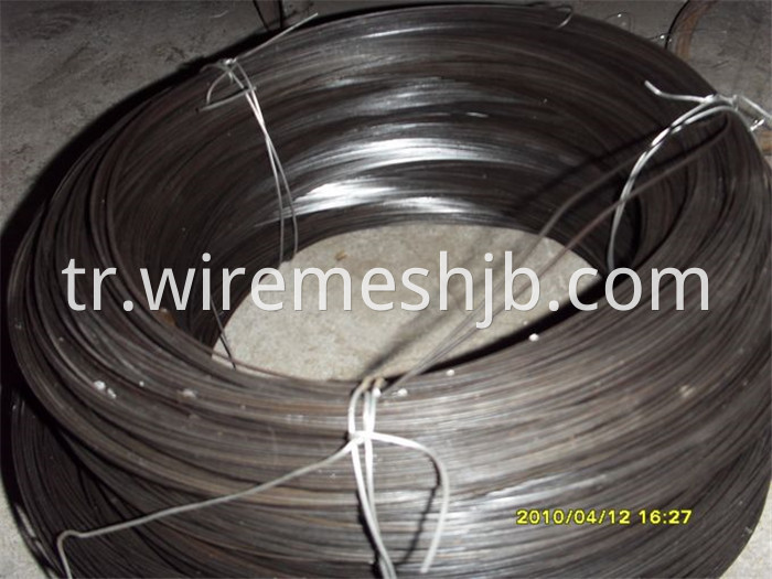 Black Flat Steel Wire